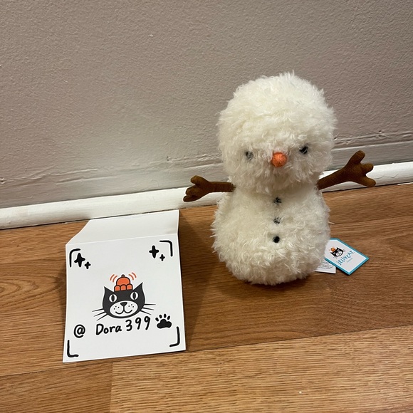 Jellycat Accessories - ✨ Jellycat Authentic Little Snowman  – New – Christmas Gift🎄
